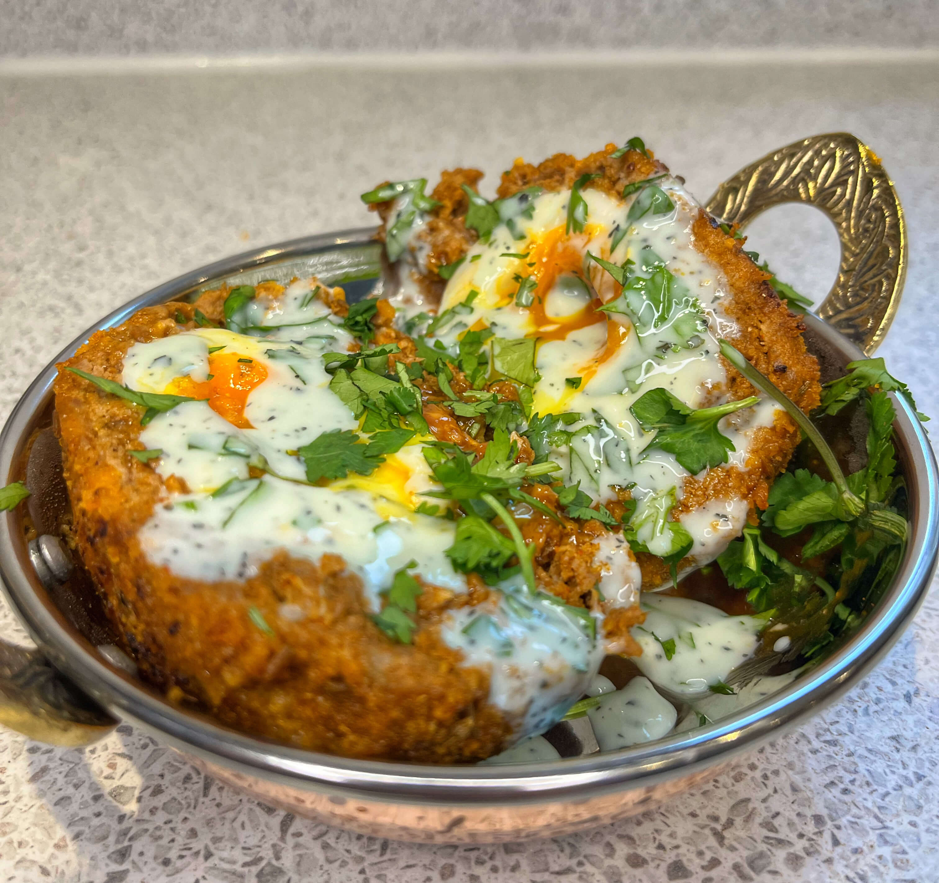 Lamb Seekh Scotch Egg Recipe