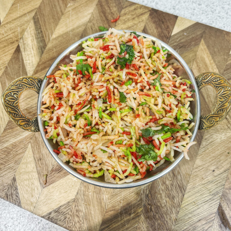 Colourful Pilau Rice Recipe