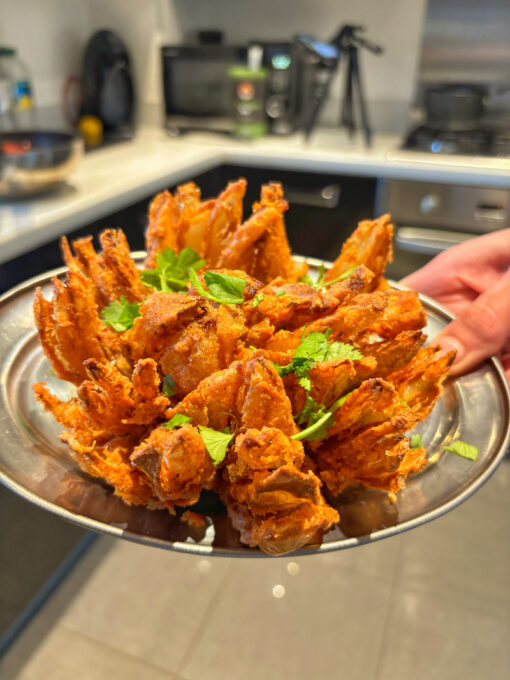 Blooming Onion Bhaji Recipe