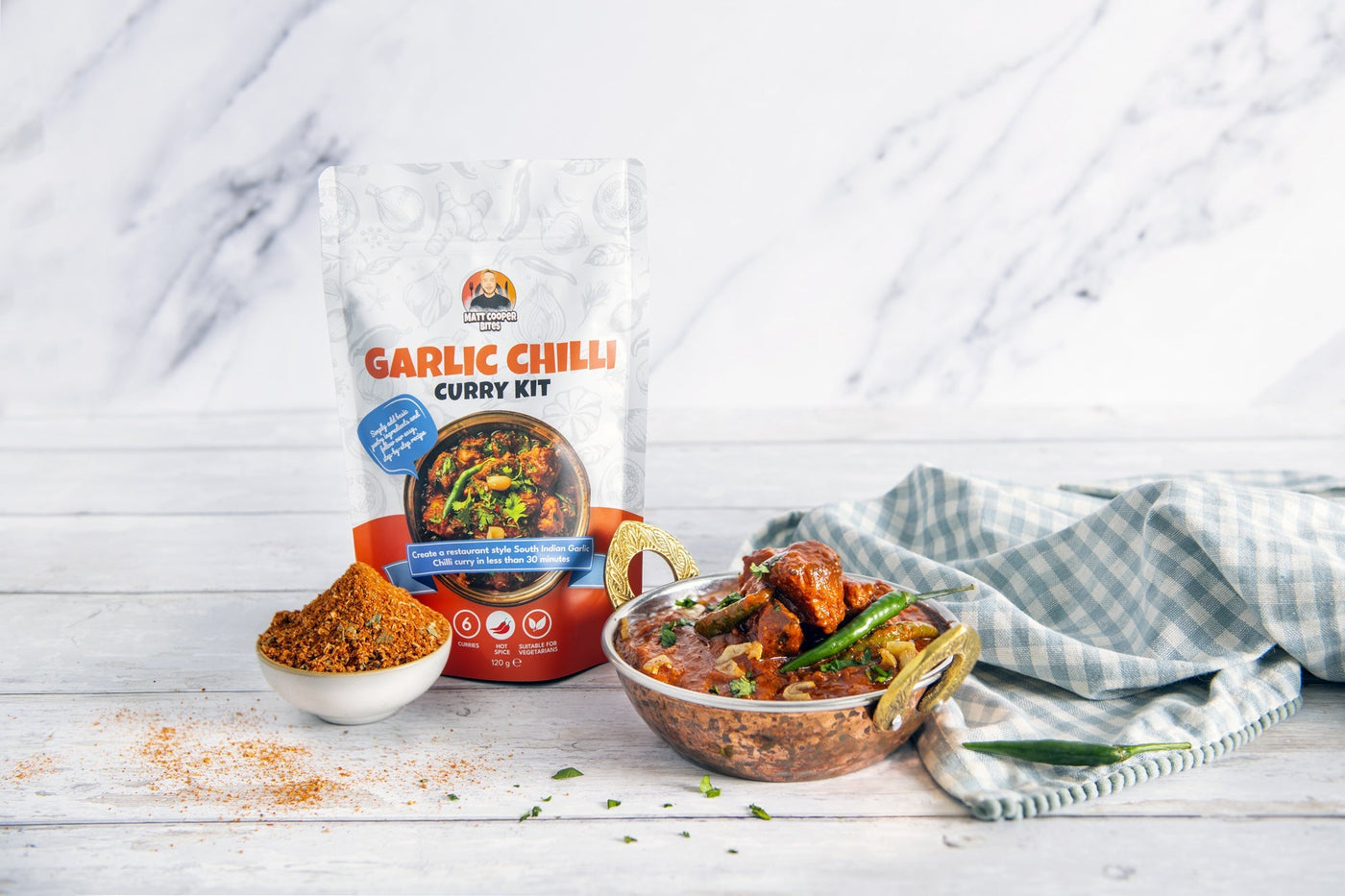 Garlic Chilli Curry Kit Recipe (With Video)