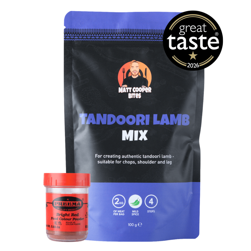 Bright Red Restaurant Style Tandoori Lamb Bundle